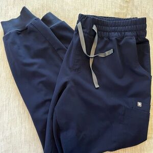 FIGS XL navy Uman Relaxed-Jogger Scrub Pants